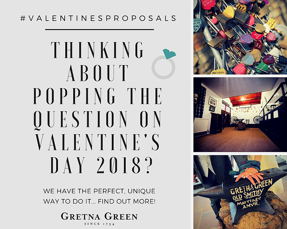 Valentine's Day Proposal Package at Gretna Green