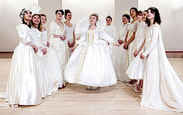 Wedding Dress Costumes by Edinburgh University's College of Art