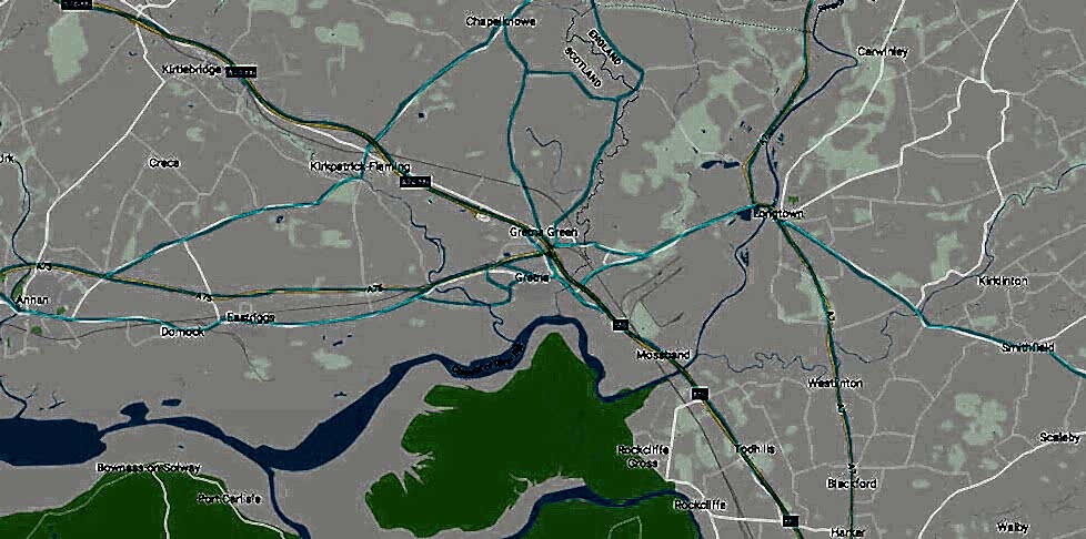 Cycle Routes to Gretna Green